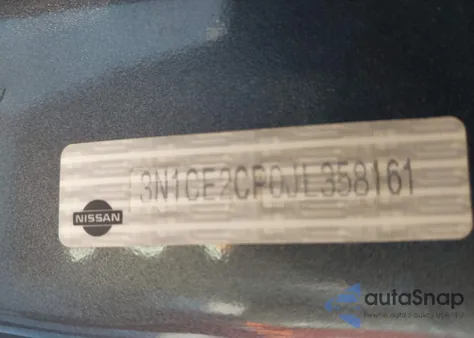 2018 Nissan Versa Note Sv z USA, uszkodzony, nr VIN 3N1CE2CP0JL358161